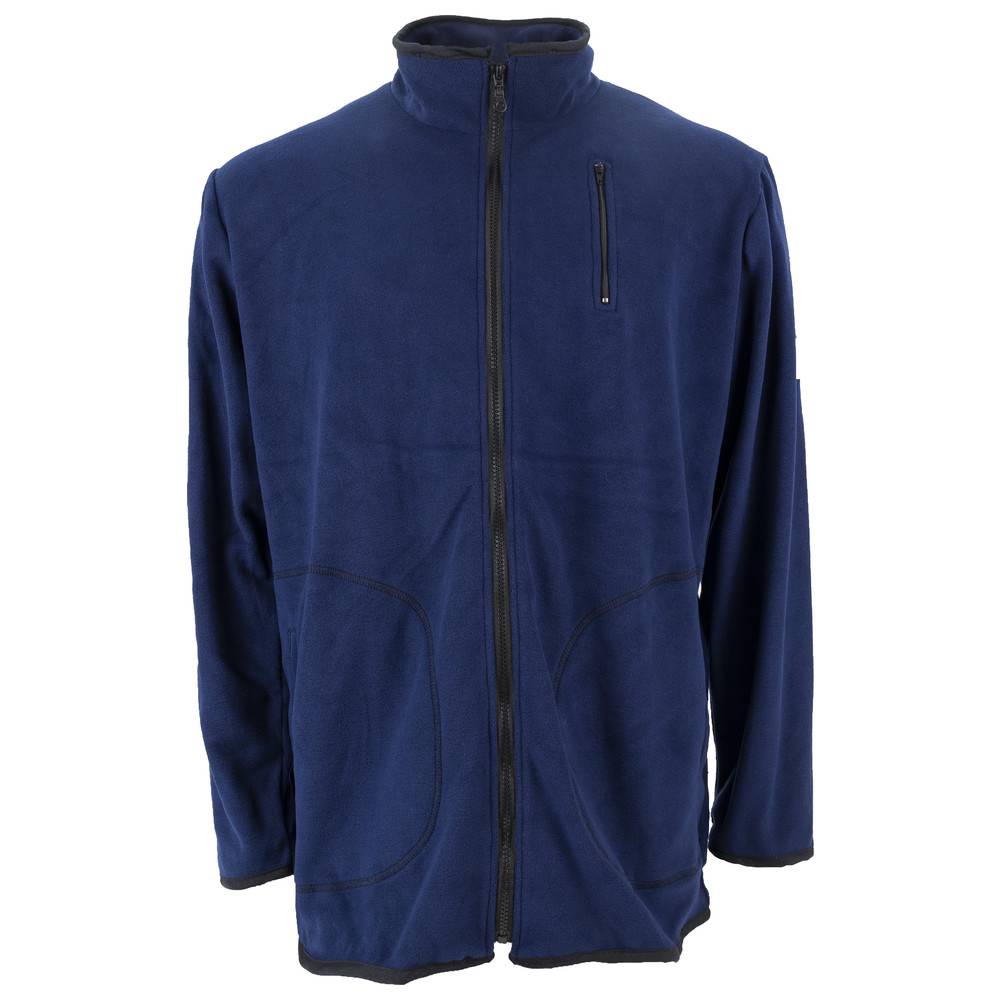 WETEC ESD-Fleecejacke, L, blau