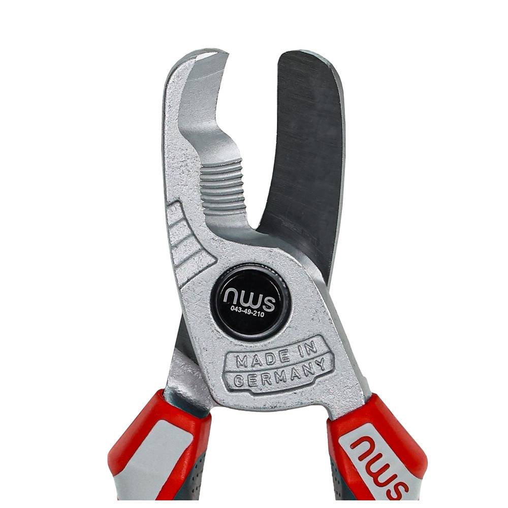 NWS Kabelschneider mit Mehrkomponenten-Hüllen, 210 mm