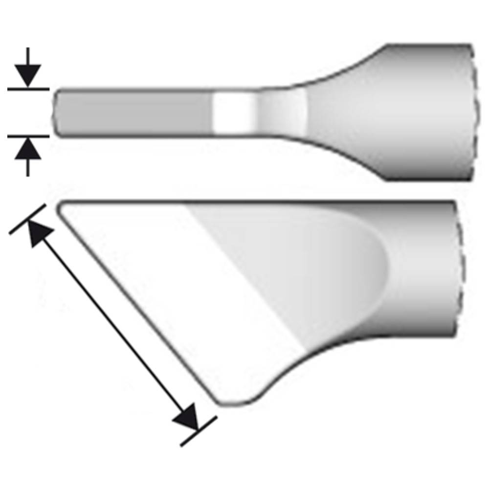 JBC Lötspitze Serie C105, Klingenform, C105212/2,5 x 0,3 mm, High Thermal