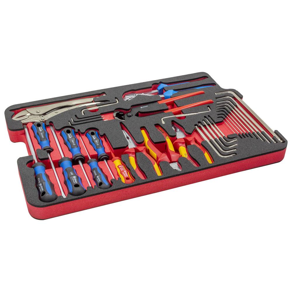 Dönges Handwerkzeugkasten DIN 14881-FWKa, komplett in Firebox mit Schaumeinlage