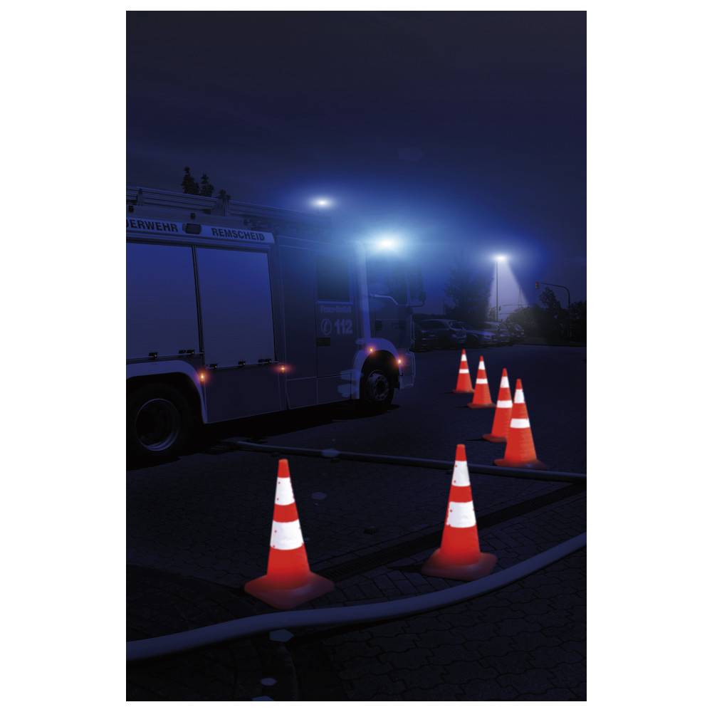 Dönges Faltleitkegel Pro-Version, Höhe 750 mm, Polizei