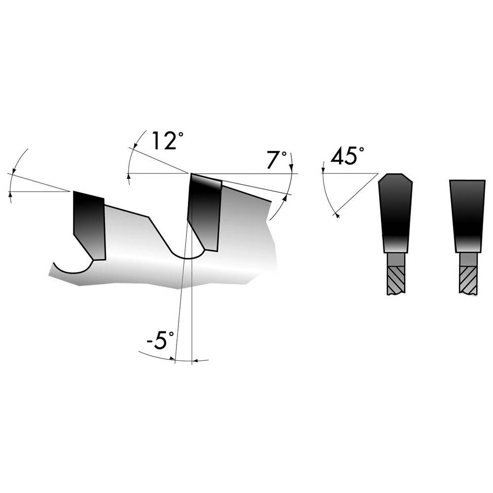 Forum Kreissägeblatt HW-NE-negativ 160 x 2,5 x 20-56Z