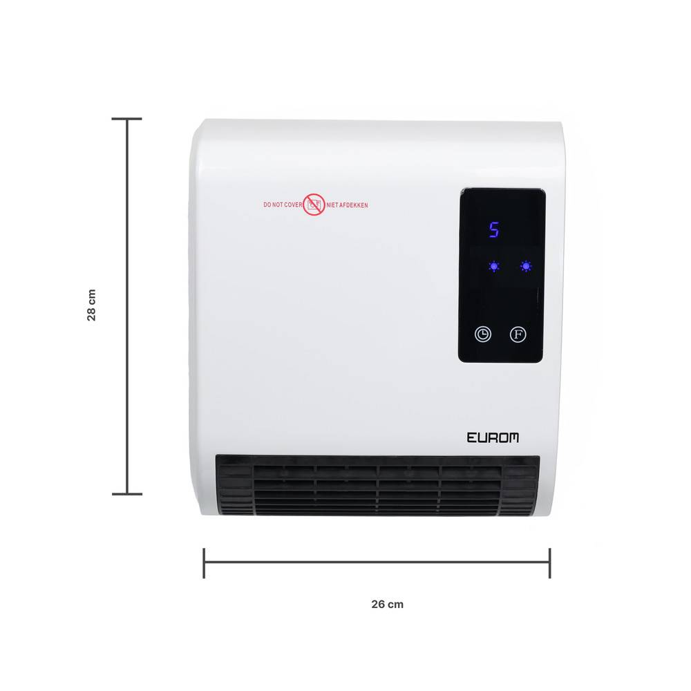 Eurom Badezimmerheizung Sani Fanheat 2000R