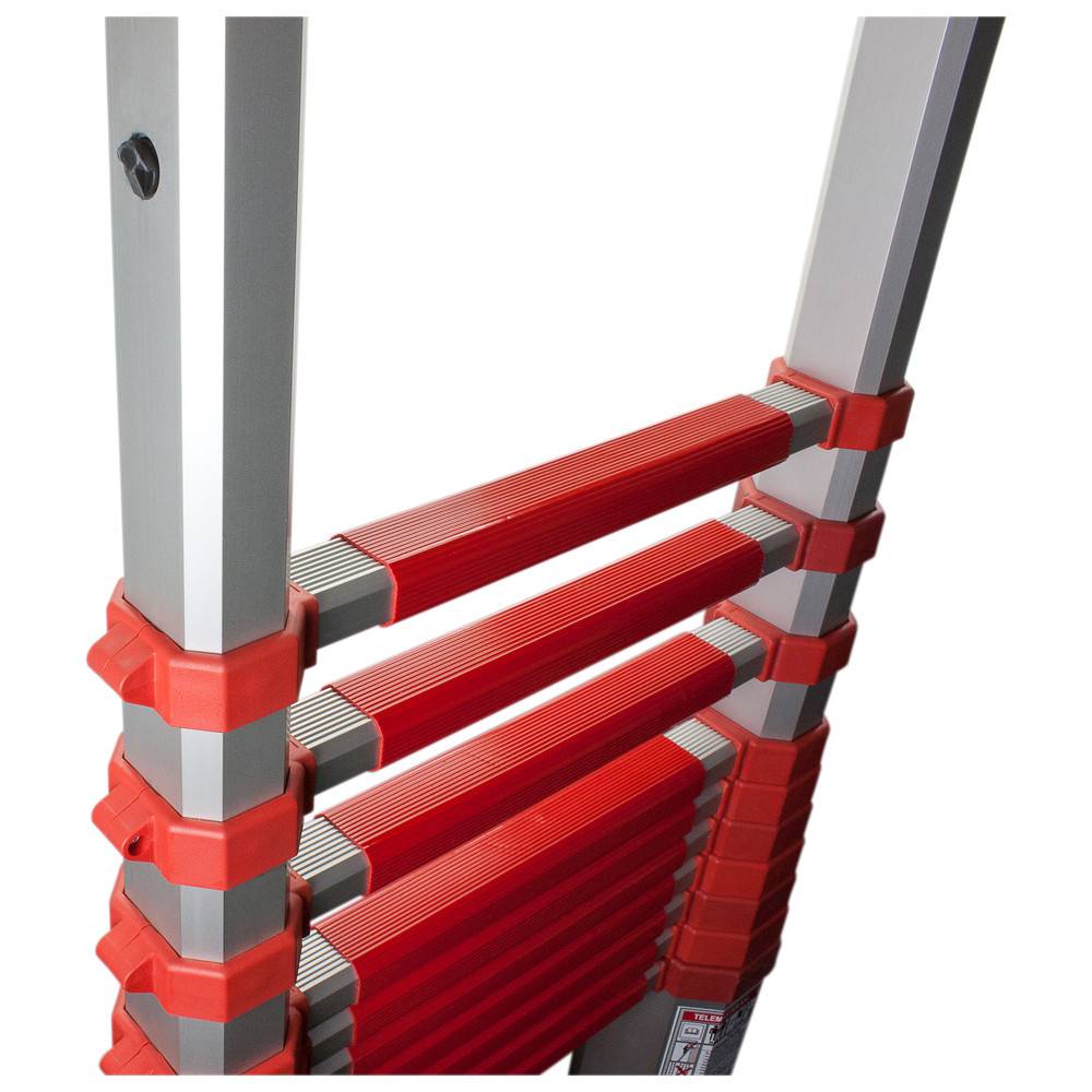 TeleMaster Teleskopleiter nach EN 1147, rot, 440 cm