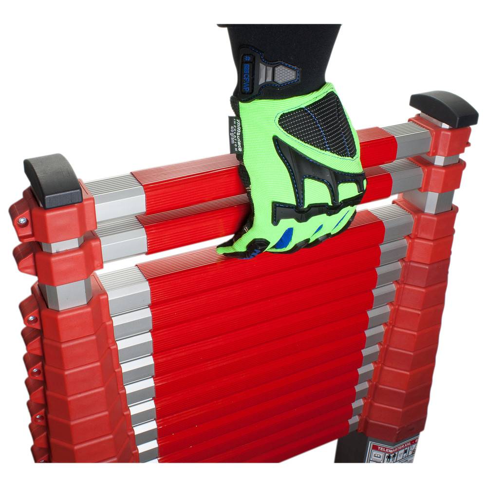 TeleMaster Teleskopleiter nach EN 1147, rot, 440 cm