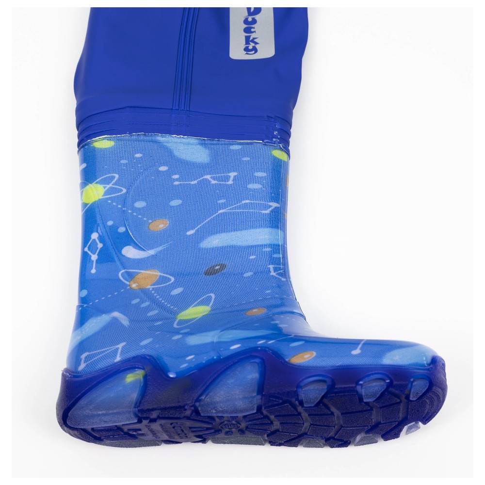 Dönges Kinder-Wathose, EN 343, blau, Größe 24/25