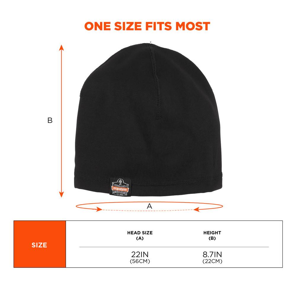 Ergodyne Wintermütze N-Ferno 6813, für Helme geeignet, schwarz