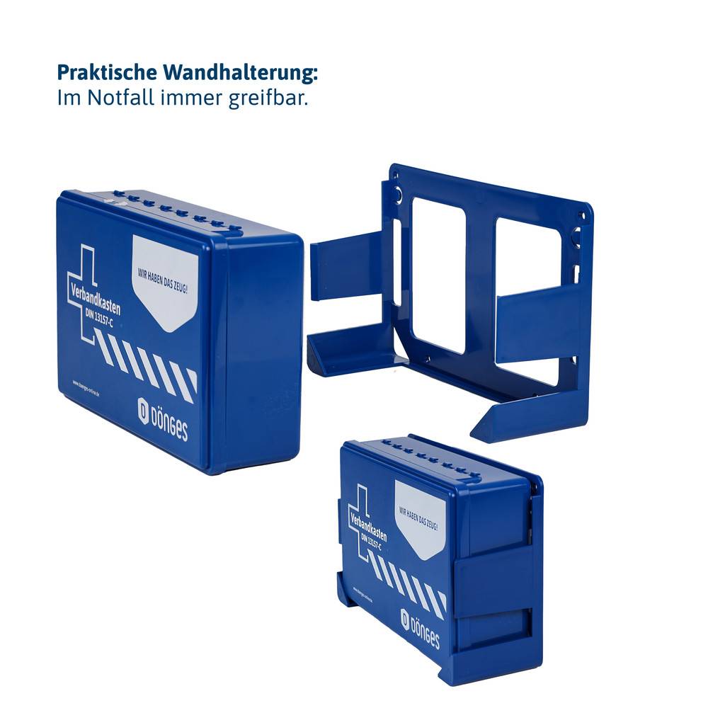 Dönges Betriebsverbandkasten DIN 13157-C, inkl. Wandhalterung