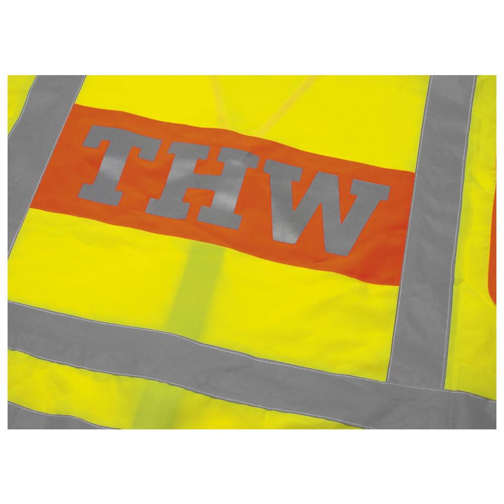 Dönges Signalweste, Feuerwehr (vorne + hinten), gelb/orange