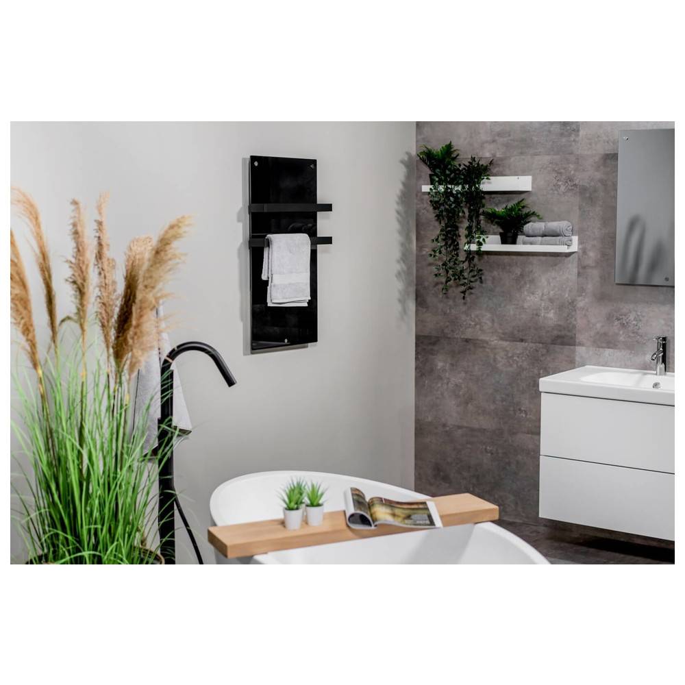 Eurom Infrarotheizung Sani 400 Wifi, schwarz