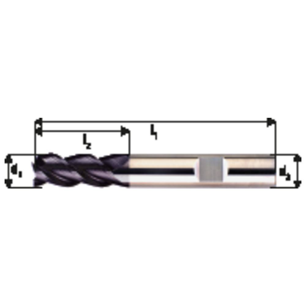 Schaftfr. 6527L VHM TiAlN20,00mm 45G Z 3 FORUM