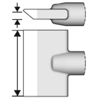 Lötspitze klingenförmig, B: 37 mm, C245776 Lötspitze klingenförmig, B: 37 mm, C245776