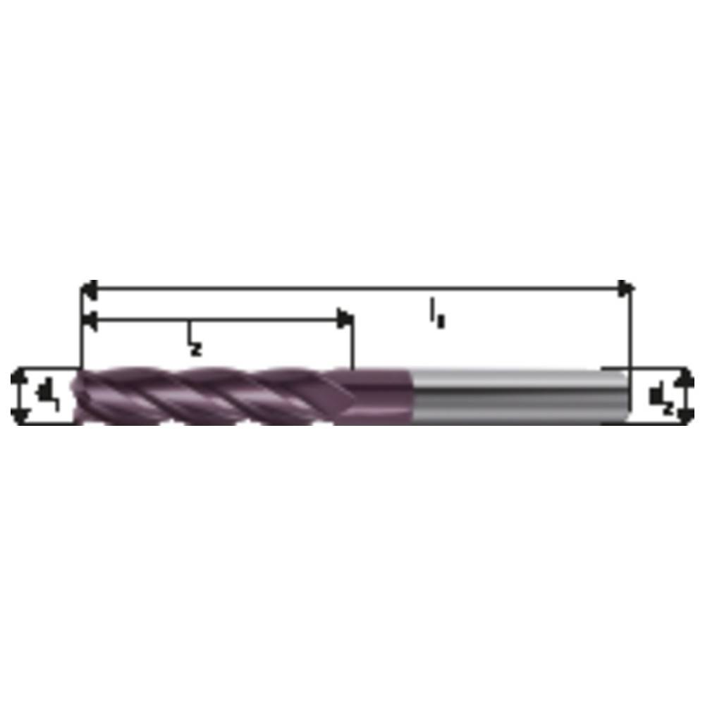 Forum VHM Schaftfräser WN extra lang VHM14 mm TiALN Z 4
