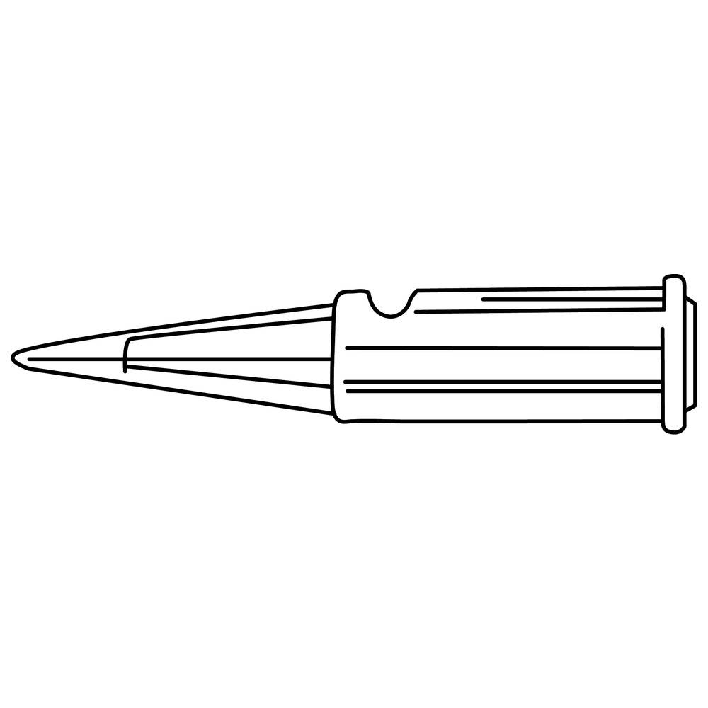 Lötspitze Pyropen 70-01-08 rund abgeschrägt 35°, D: 2 mm