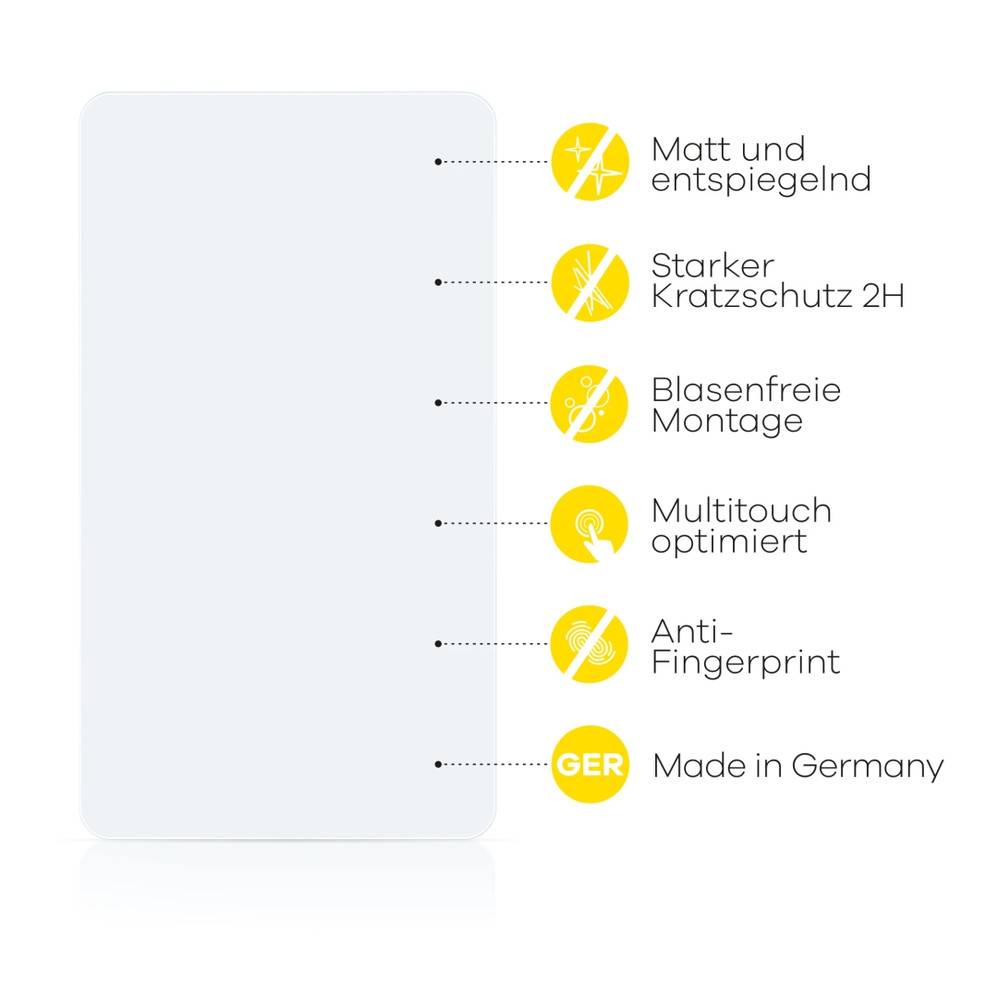 upscreen Reflection Shield Matte Premium Displayschutzfolie für Dell Latitude 7200