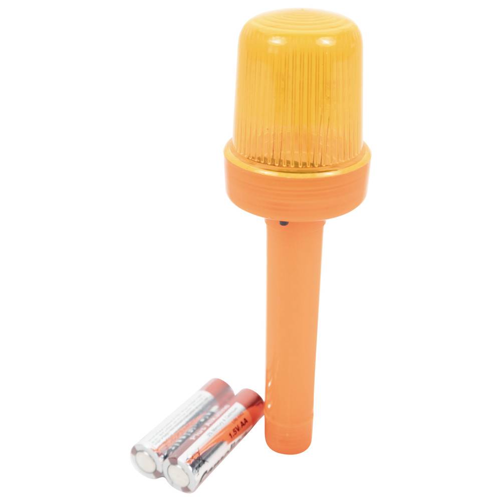 Dönges Blinkleuchte für Faltleitkegel, orange, 16 x 4,5 cm