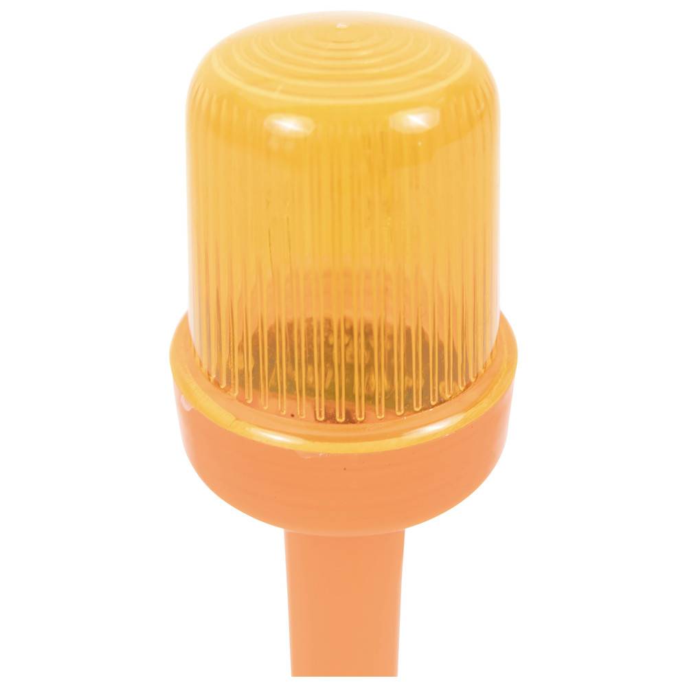 Dönges Blinkleuchte für Faltleitkegel, orange, 16 x 4,5 cm