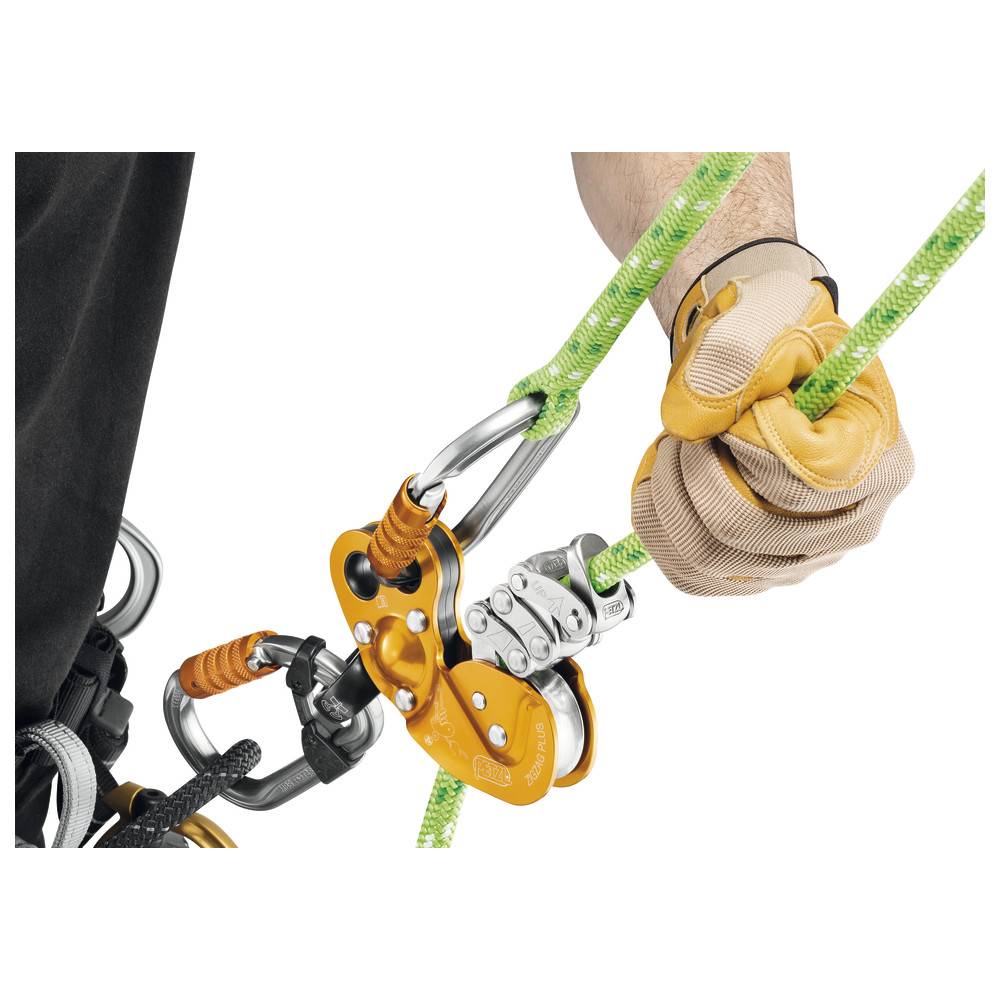 Petzl D022BA00 Zigzag Plus Descender Gelb