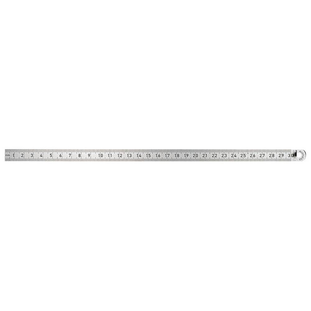 Biegsamer Stahlmaßstab 1000x18mm rostfrei FORUM