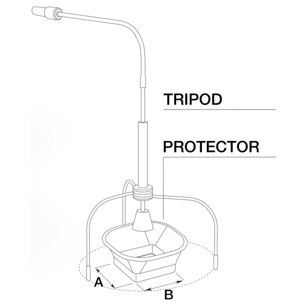 Schutzbecher, rechteckig, 18 x 29 mm