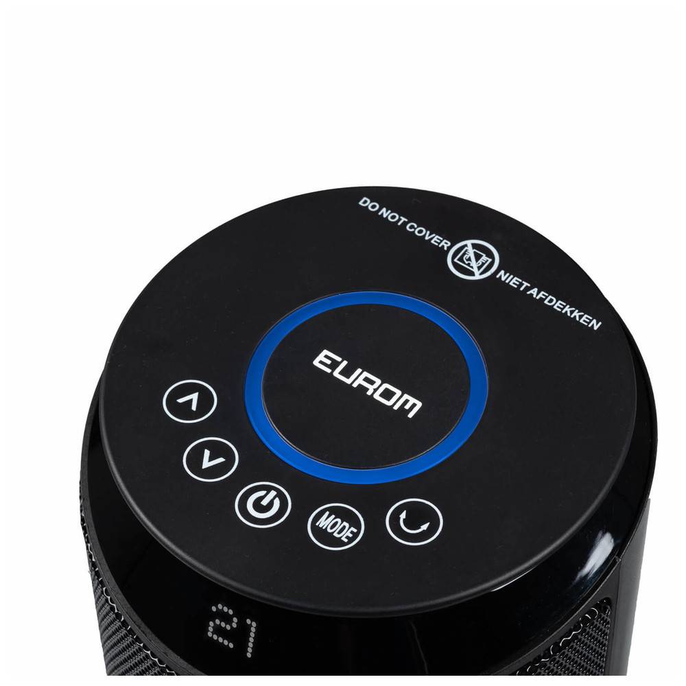 Eurom Keramik-Heizlüfter Hot Shot 2000 Wifi, 2.000 W, inkl. Fernbedienung