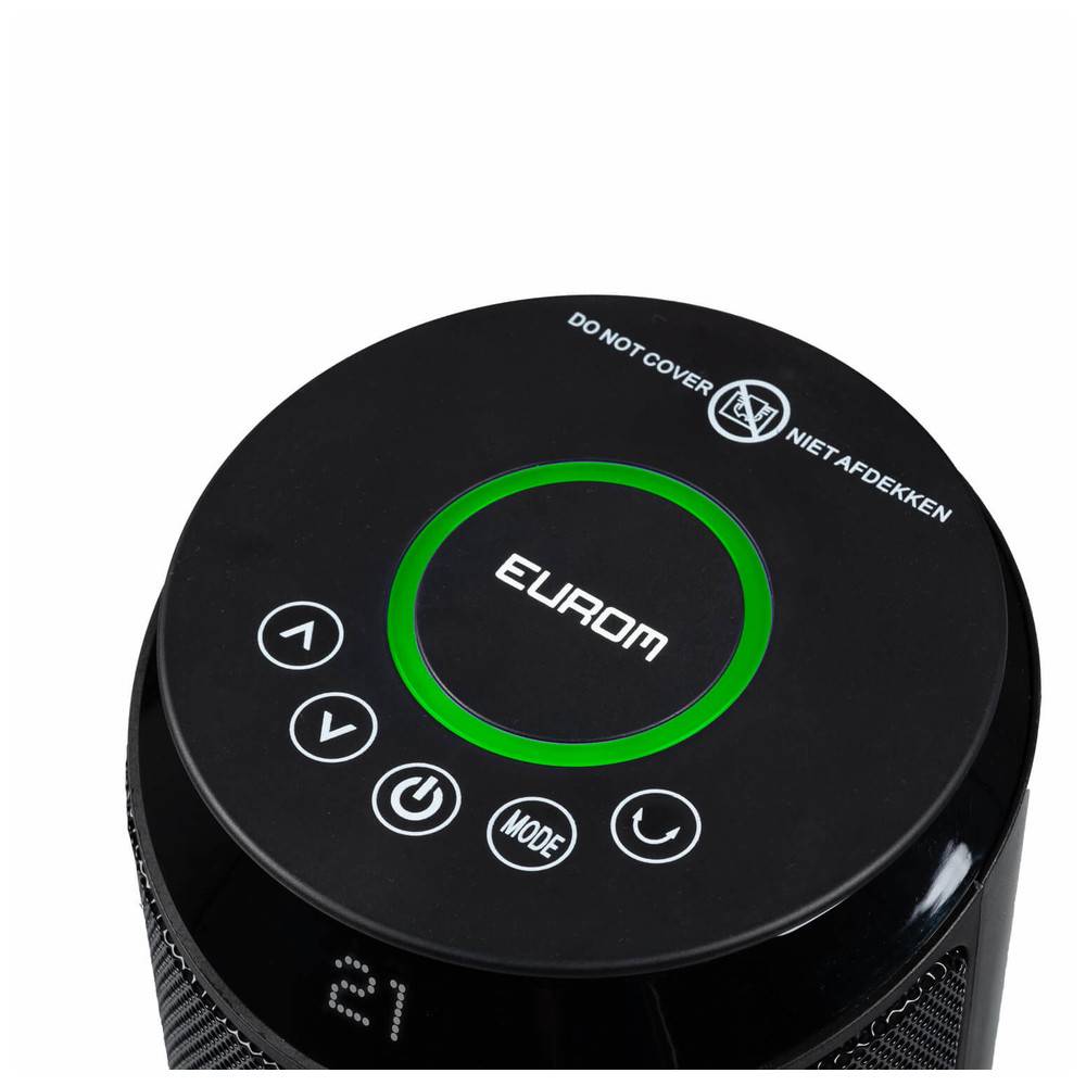 Eurom Keramik-Heizlüfter Hot Shot 2000 Wifi, 2.000 W, inkl. Fernbedienung