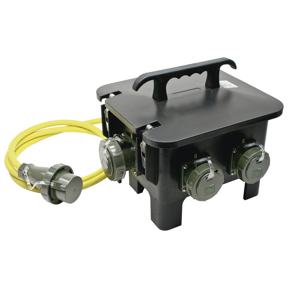 Mennekes Sechsfachverteiler THW-Version 230 V/400 V, 32 A