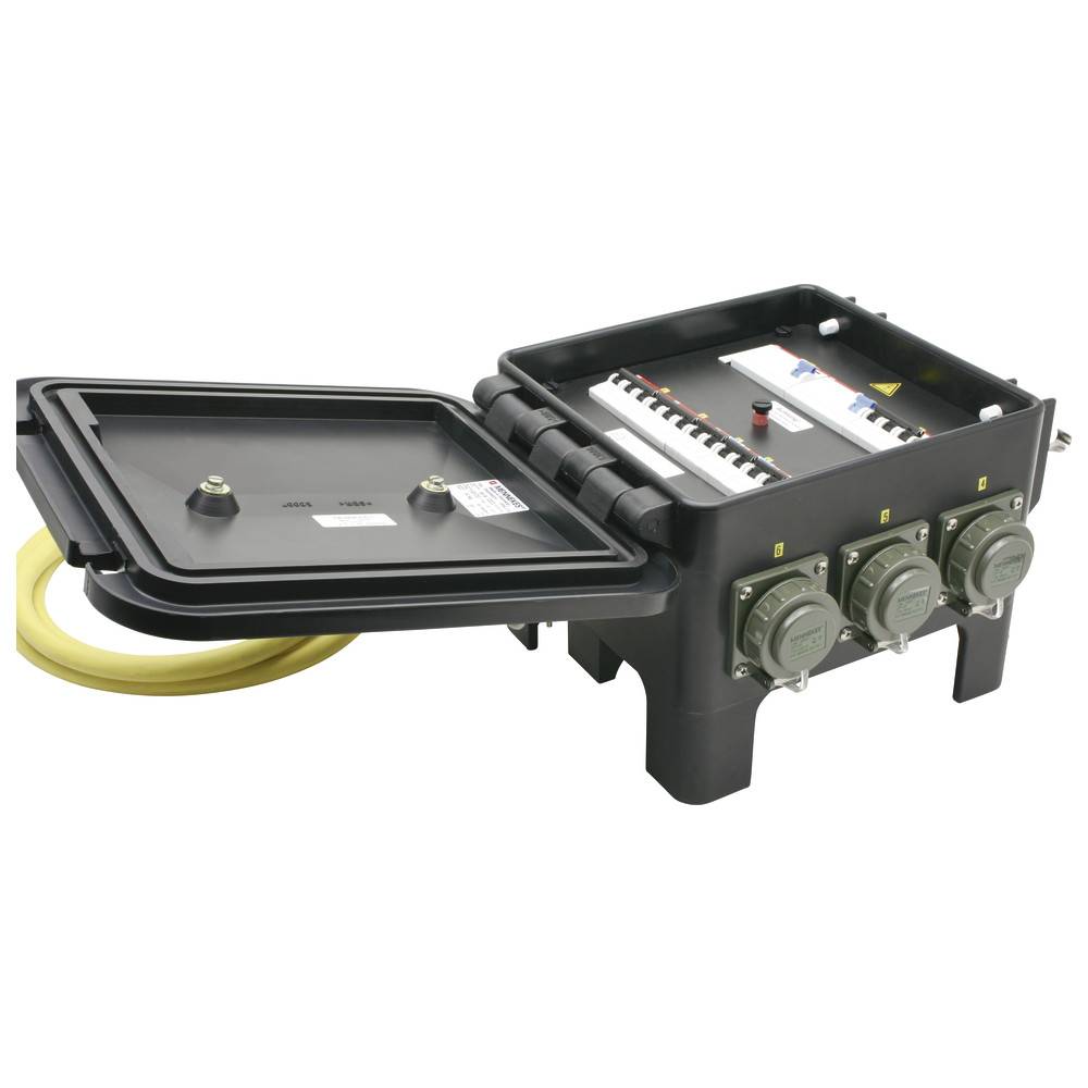 Mennekes Sechsfachverteiler THW-Version 230 V/400 V, 32 A