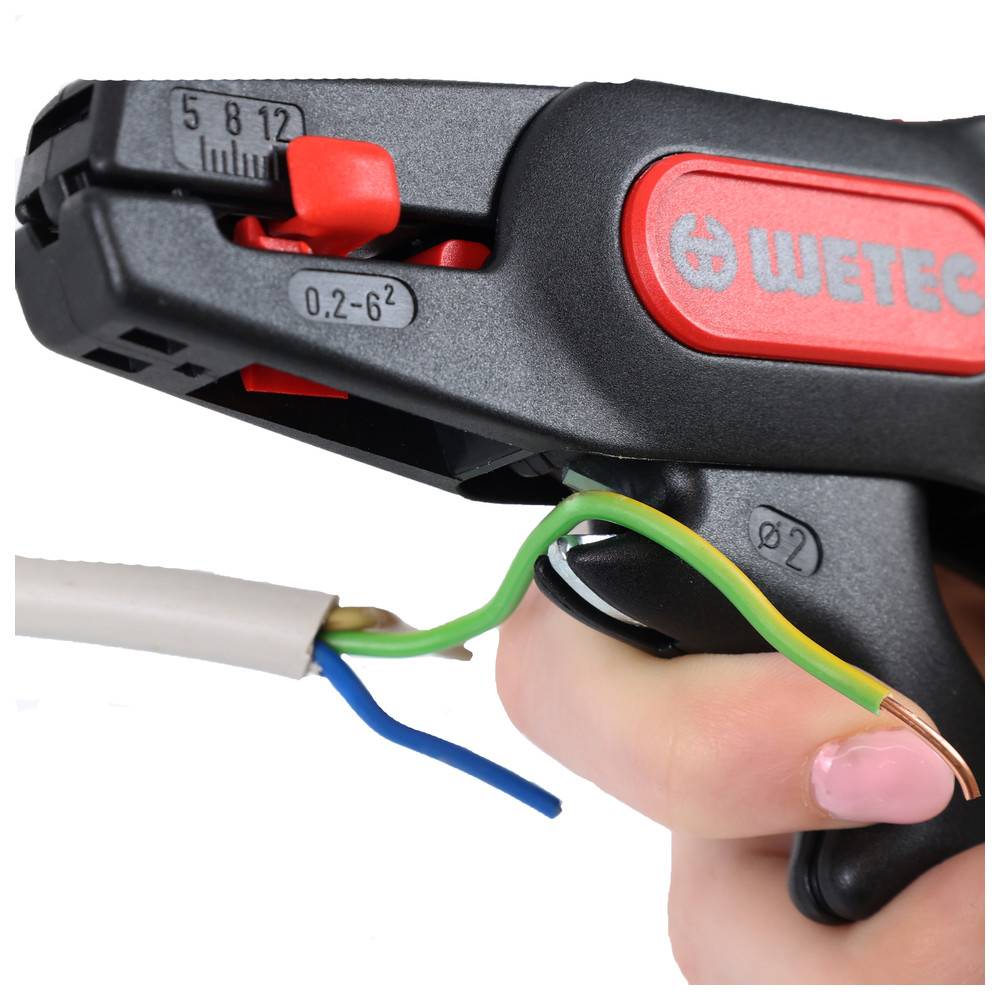WETEC Abisolierzange, automatisch einstellbar