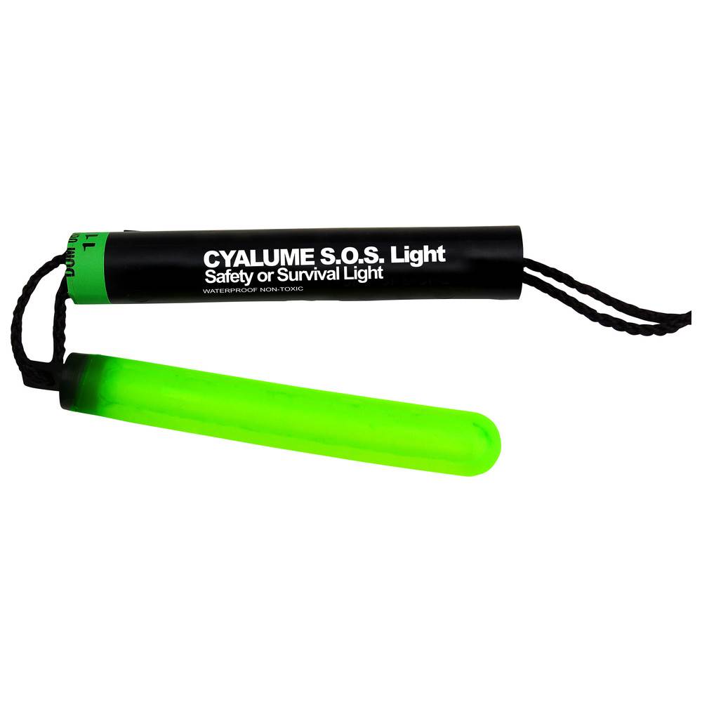 Cyalume S.O.S. Signal & Light, grün, 14 cm, 8 h