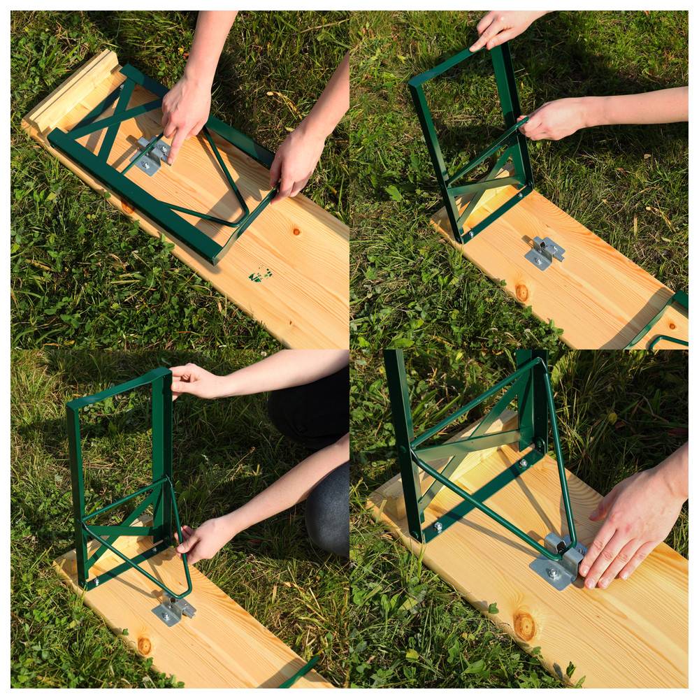 Dönges Klappbank für Festzeltgarnitur