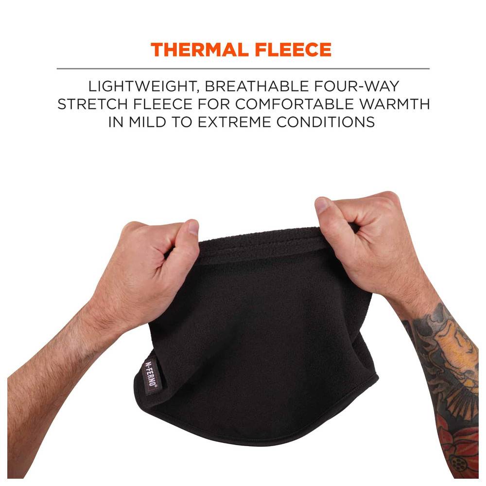 Ergodyne Fleece-Stulpenschal N-Ferno 6960, schwarz
