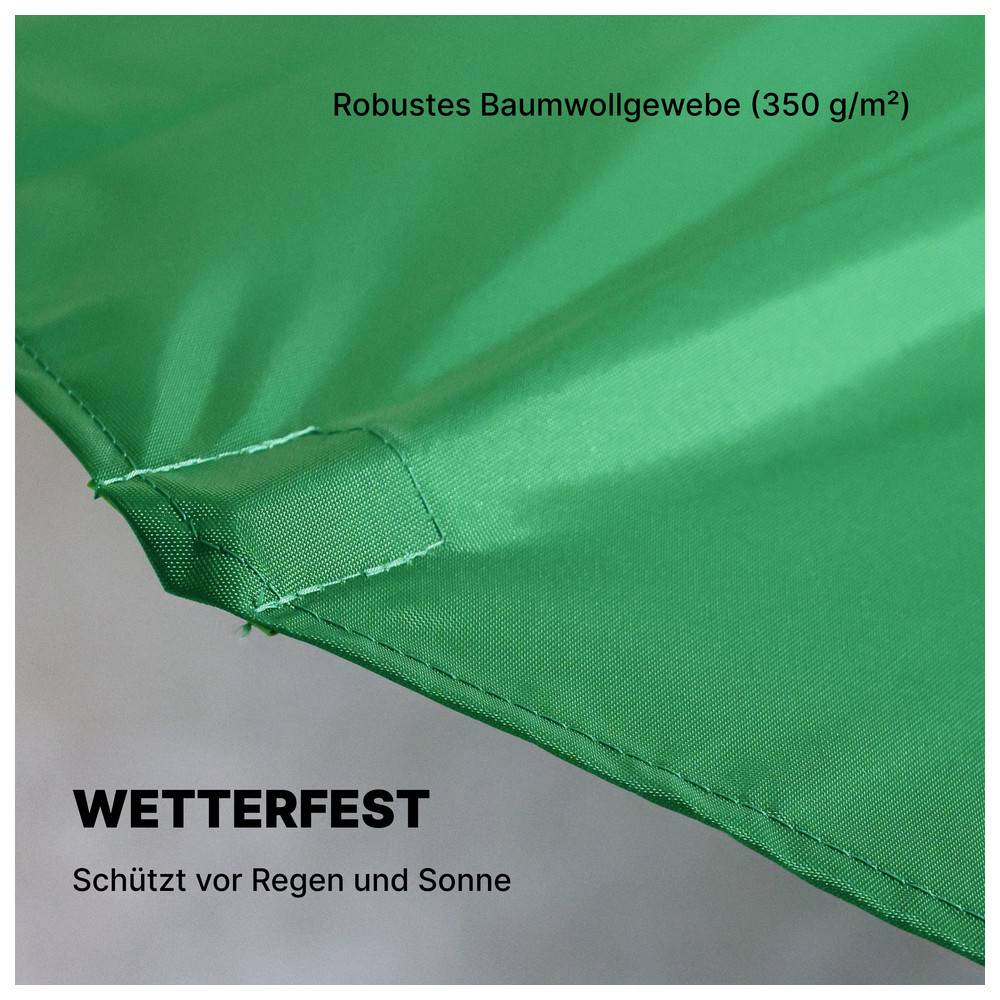 Dönges Arbeitsschirm, hellgrün, 200 cm