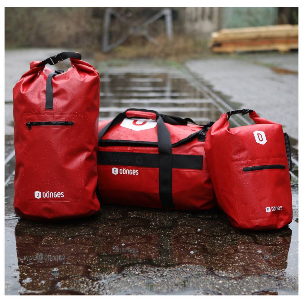 Dönges Rucksack Seal-D, wasserdicht, Rot 24L, 24 l