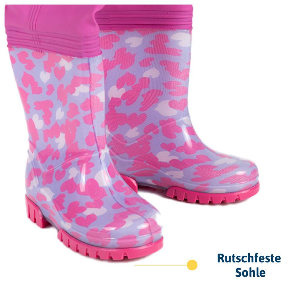 Dönges Kinder-Wathose, EN 343, pink, Größe 26/27