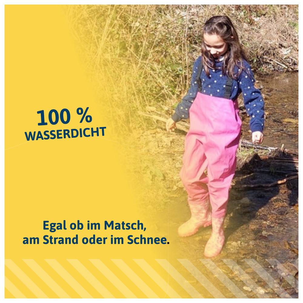 Dönges Kinder-Wathose, EN 343, pink, Größe 28/29