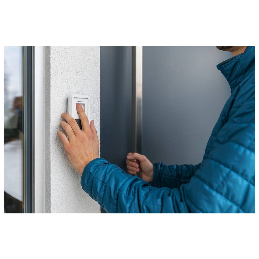 Fingerscanner CFS3100 Batterie silber Anz.möglicher Fingerscans 28 St.ABUS