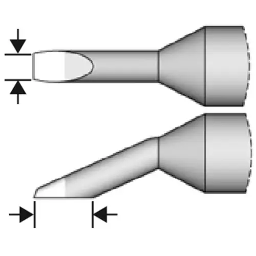 Lötspitze klingenförmig, 20 x 1,2 mm, C420278 Lötspitze klingenförmig, 20 x 1,2 mm, C420278