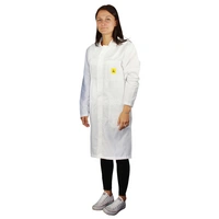 WETEC ESD-Arbeitsmantel AM-156, ESD, 4XL, weiß WETEC ESD-Arbeitsmantel AM-156, ESD, 4XL, weiß