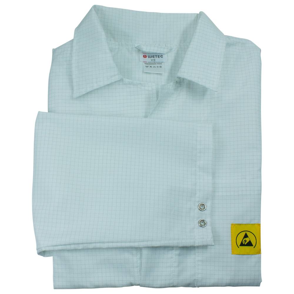 WETEC ESD-Arbeitsmantel AM-156, ESD, 4XL, weiß