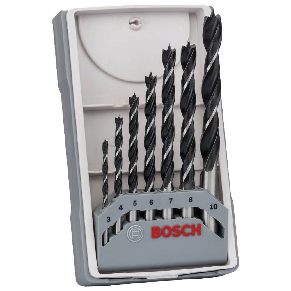 Bosch Professional Holzbohrer-Set X-Pro Line, 7-teilig, 3-10 mm