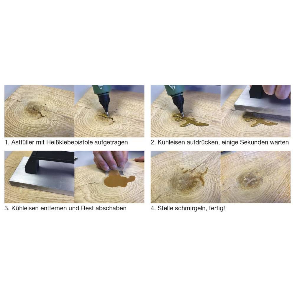 Stubai WoodRepair Kompakt-Beutel, Eiche, 8 Sticks