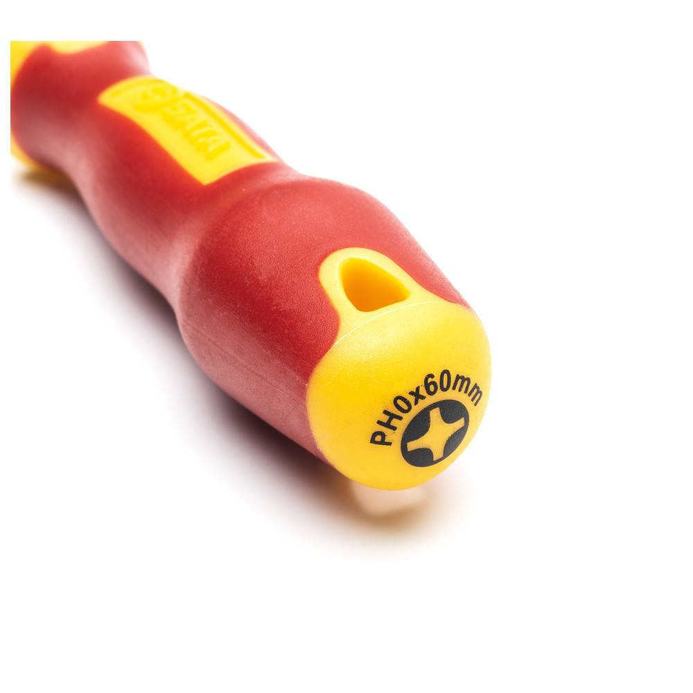 SATA Schraubendreher Kreuzschlitz-Profil VDE, PH1 x 80