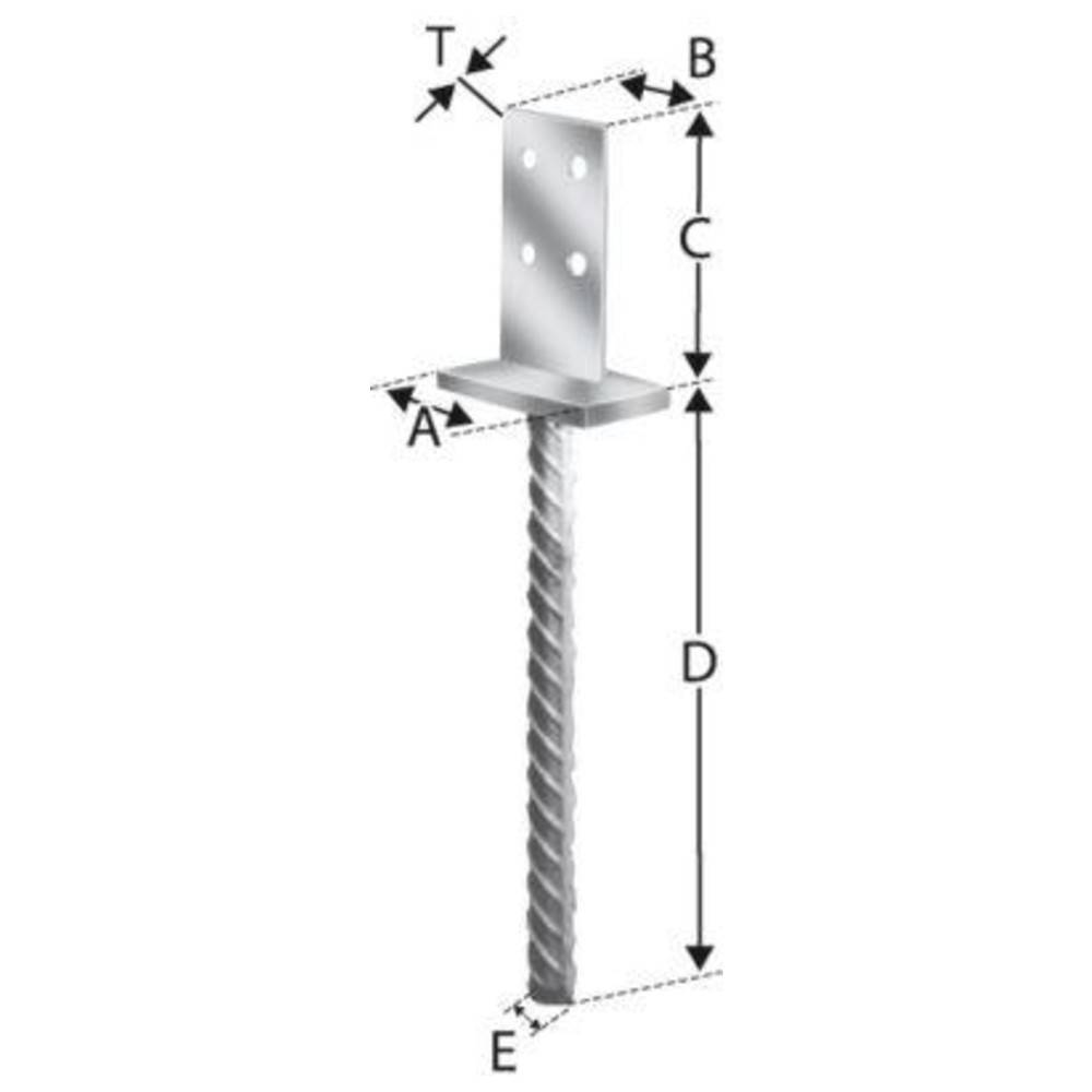 Simpson Stützenfuß PILG SST