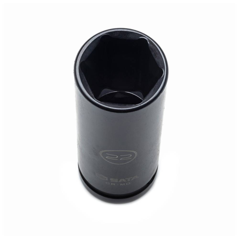 SATA 1/2" Kraft-Steckschlüsseleinsätze, dünnwandig, 26-tlg., 10-24 mm