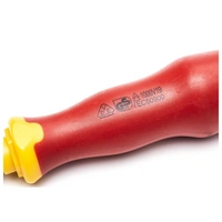 SATA Schlitz-Schraubendreher, VDE-isoliert, 4x100 mm SATA Schlitz-Schraubendreher, VDE-isoliert, 4x100 mm