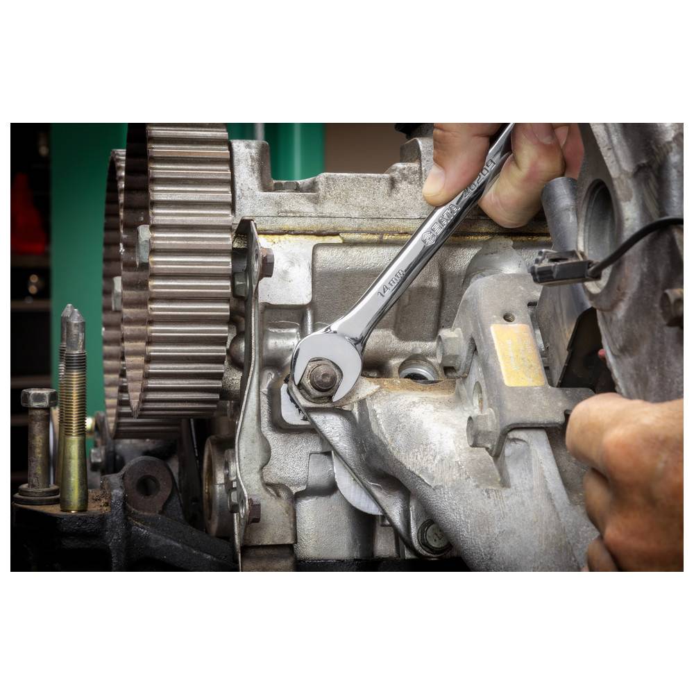 SATA Ring-Maulschlüssel Satz 11-tlg. 8-22 mm