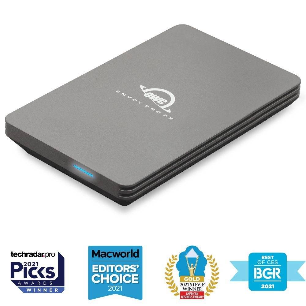 Envoy Pro FX - SSD - 4 TB - extern (tragbar) - USB 3.2 Gen 2 / Thunderbolt 3 (US