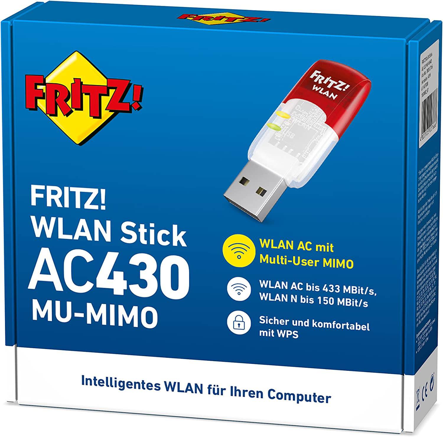 AVM FRITZ!WLAN Stick AC430, MU-MIMO