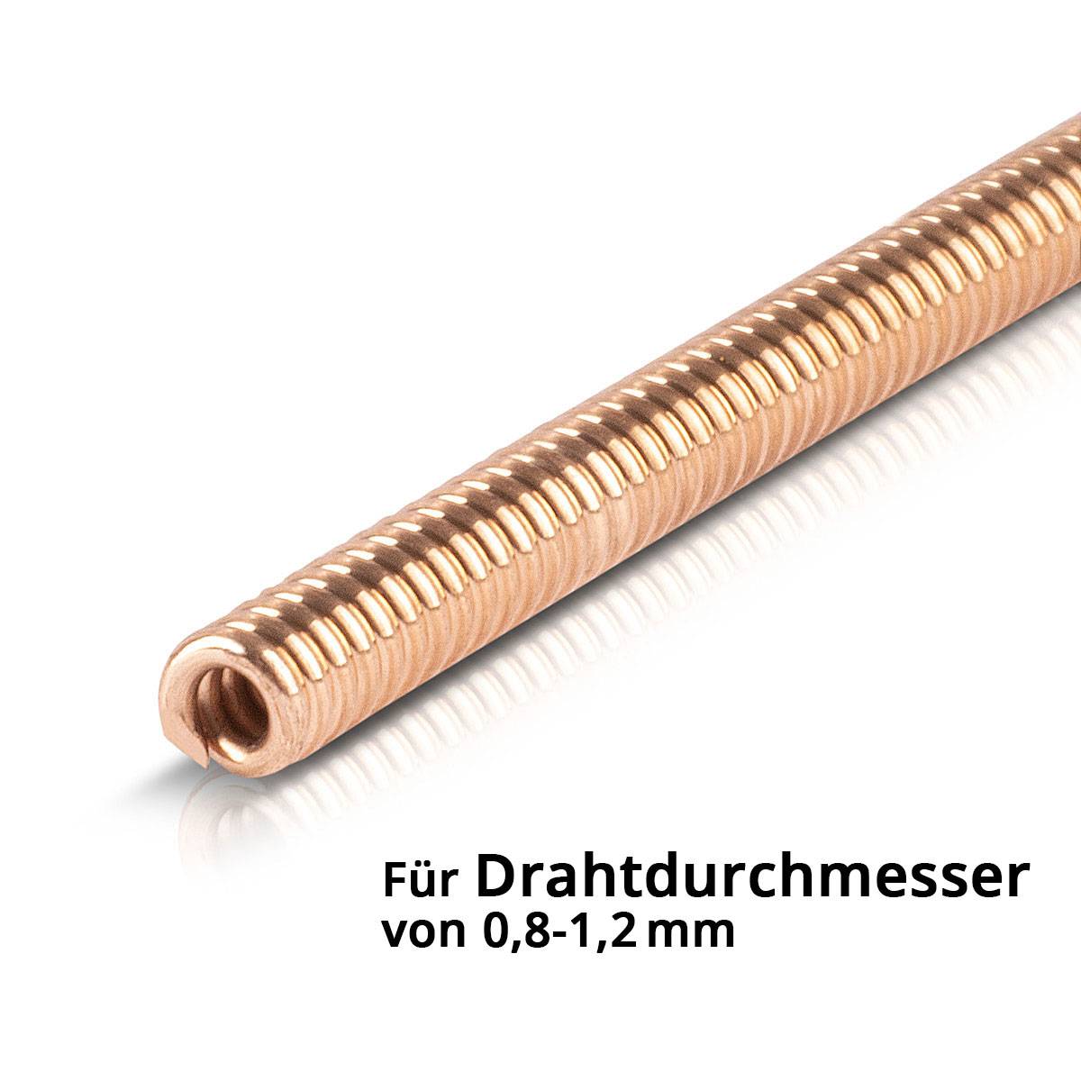 STAHLWERK Carbonseele Drahtführung 5 m für MIG MAG Brenner AK15 MB15 AK25 MB25